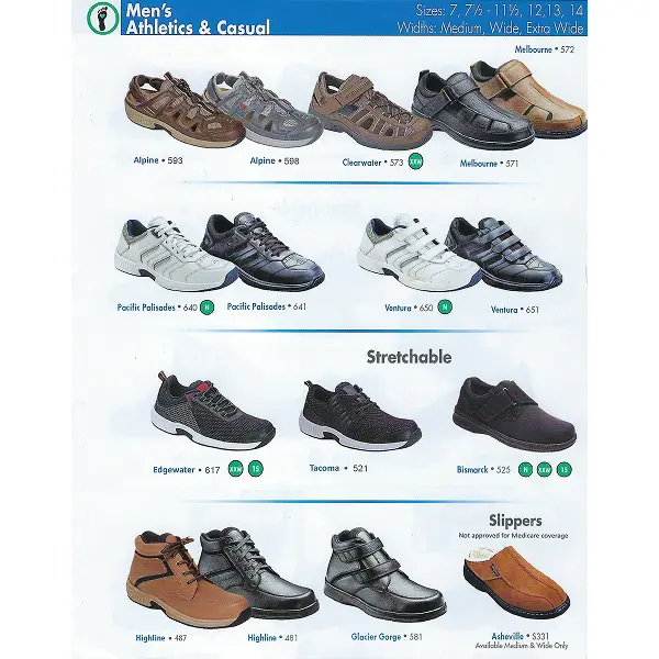 Men's Athletics & Casuals